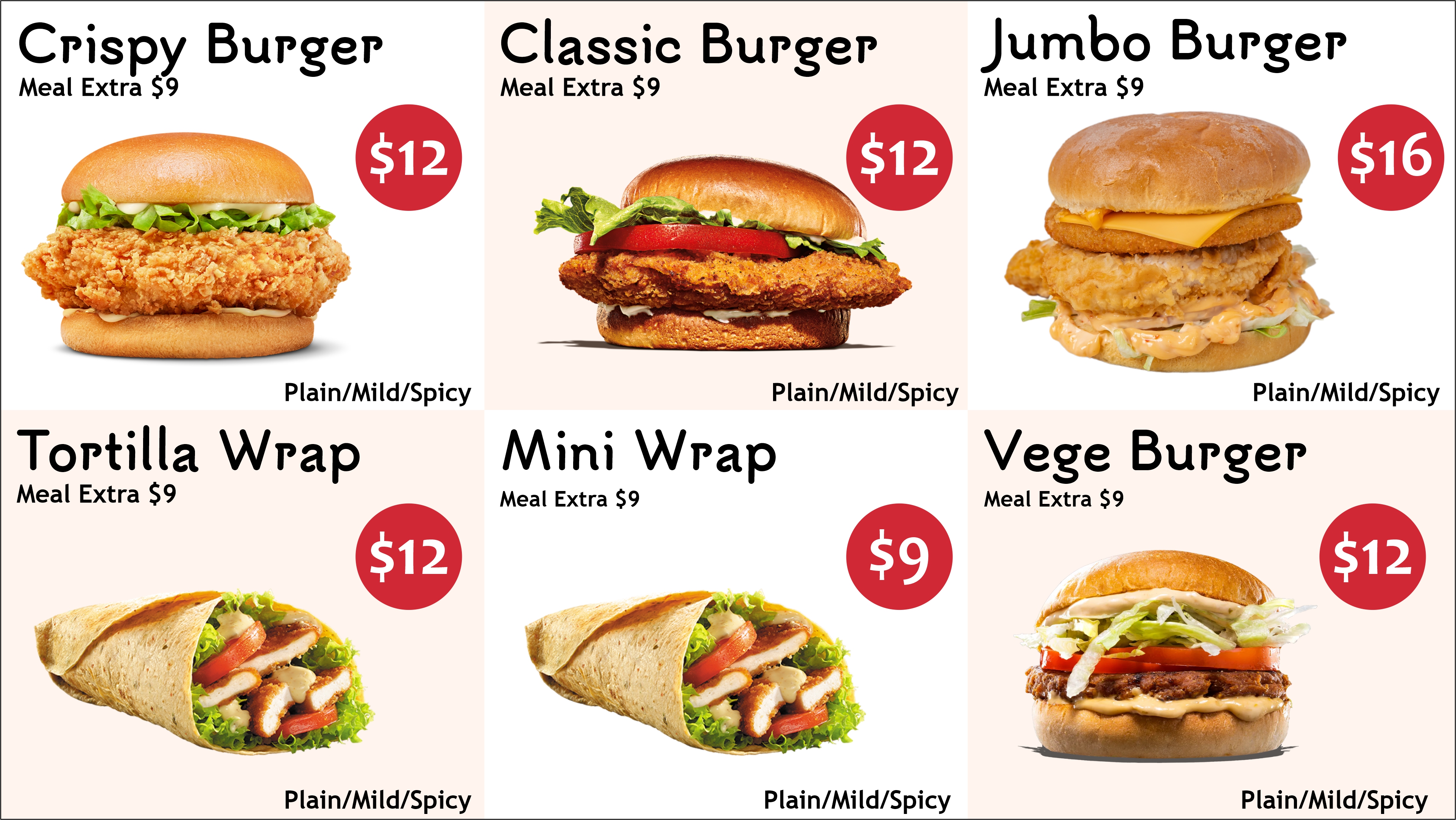 Restaurant Menu Page 3